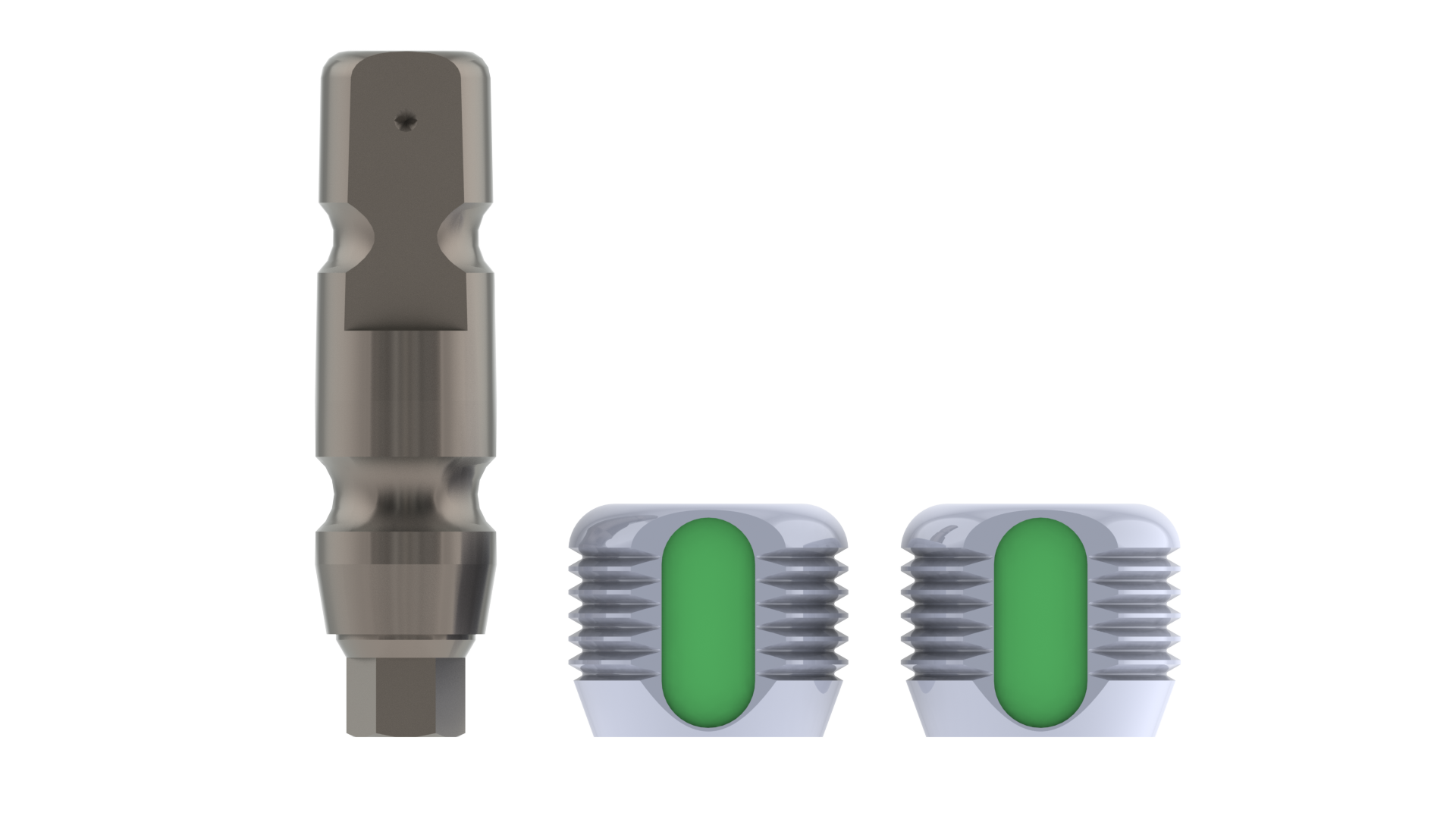 Abdruckpfosten inkl. Abformhilfe